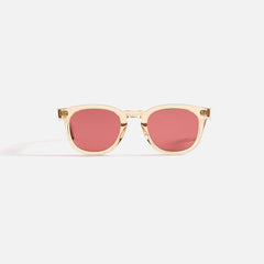 Garrett Leight Kinney II Sunglass - Champagne / Semi Flat Pure Rosewoo | Kith Champagne / Semi Flat Pure Rosewood