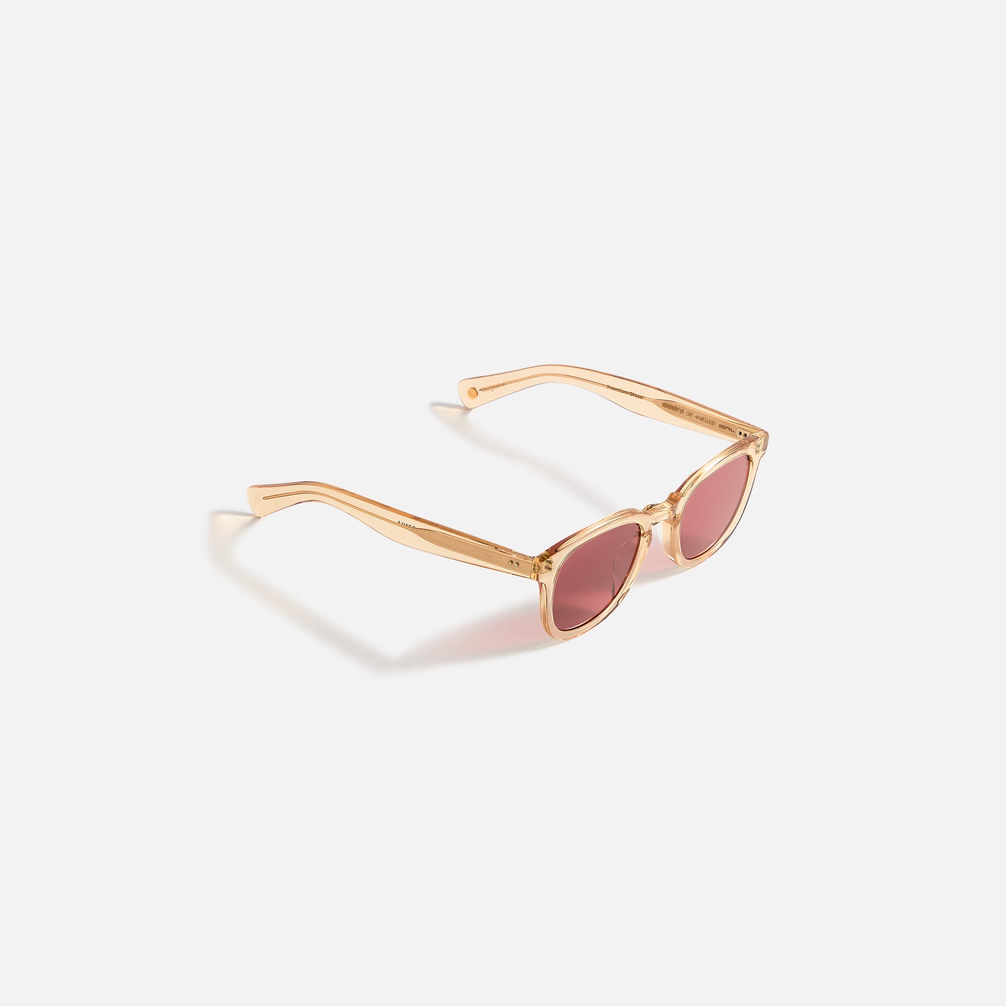 Garrett Leight Kinney II Sunglass - Champagne / Semi Flat Pure Rosewoo | Kith Champagne / Semi Flat Pure Rosewood