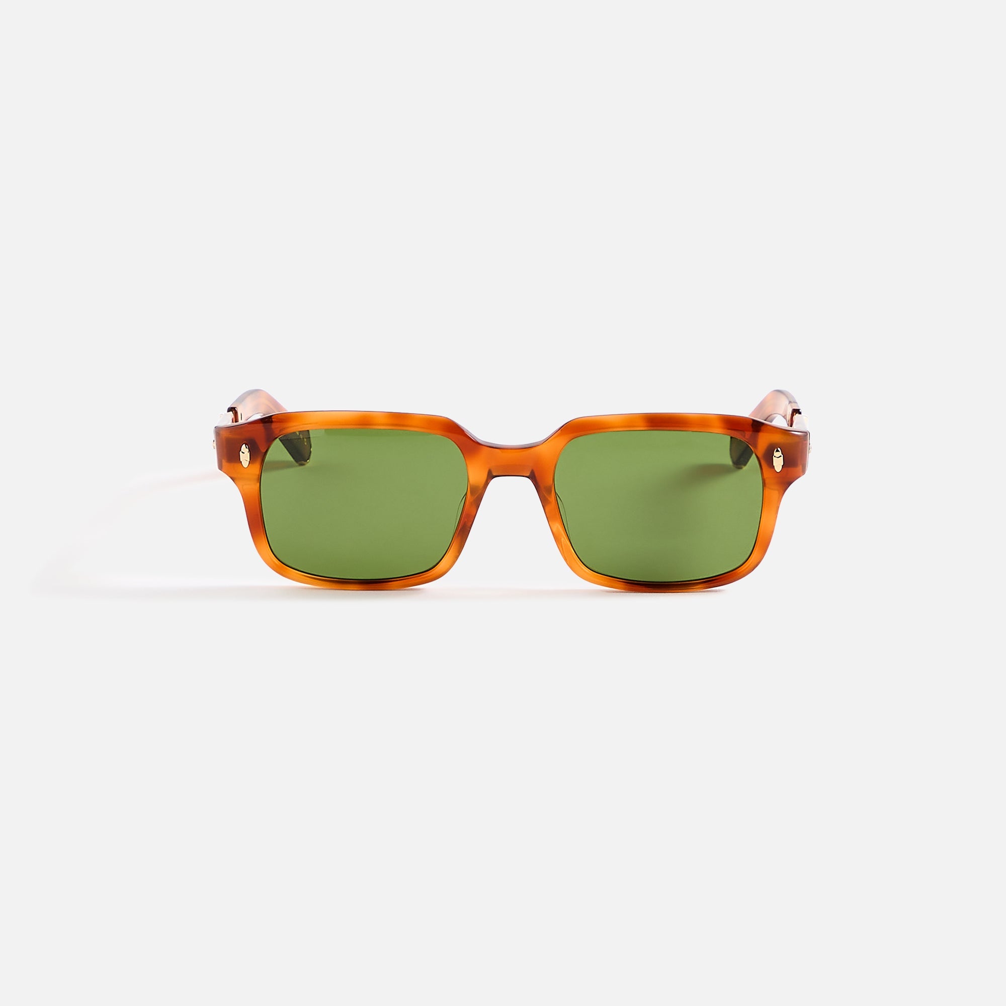 Garrett Leight Mr. Leight Purveyor Sunglass - Saffron Tortoise White G | Kith Saffron Tortoise White Gold / Boxwood Green