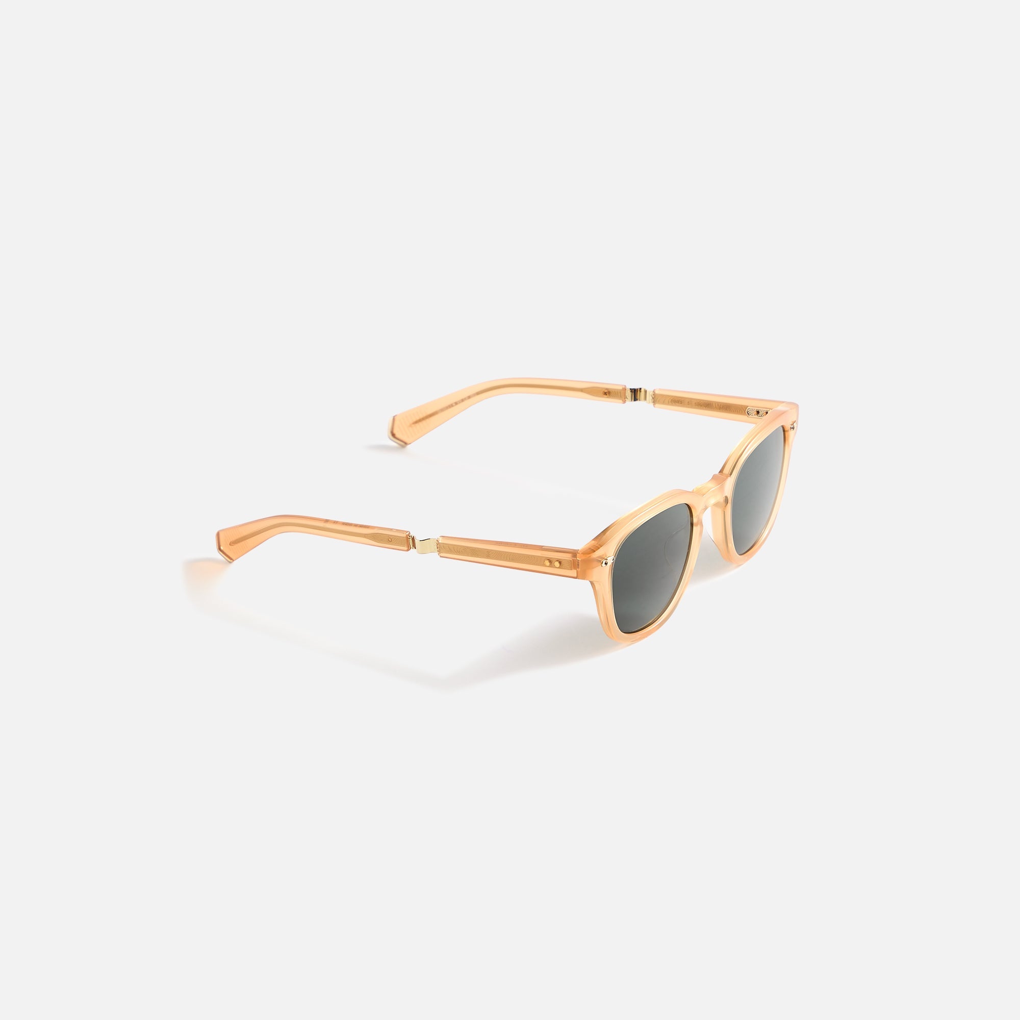 Garrett Leight Mr. Leight James Sunglass - Summit White Gold / Select | Kith Summit White Gold / Select Blue Smoke