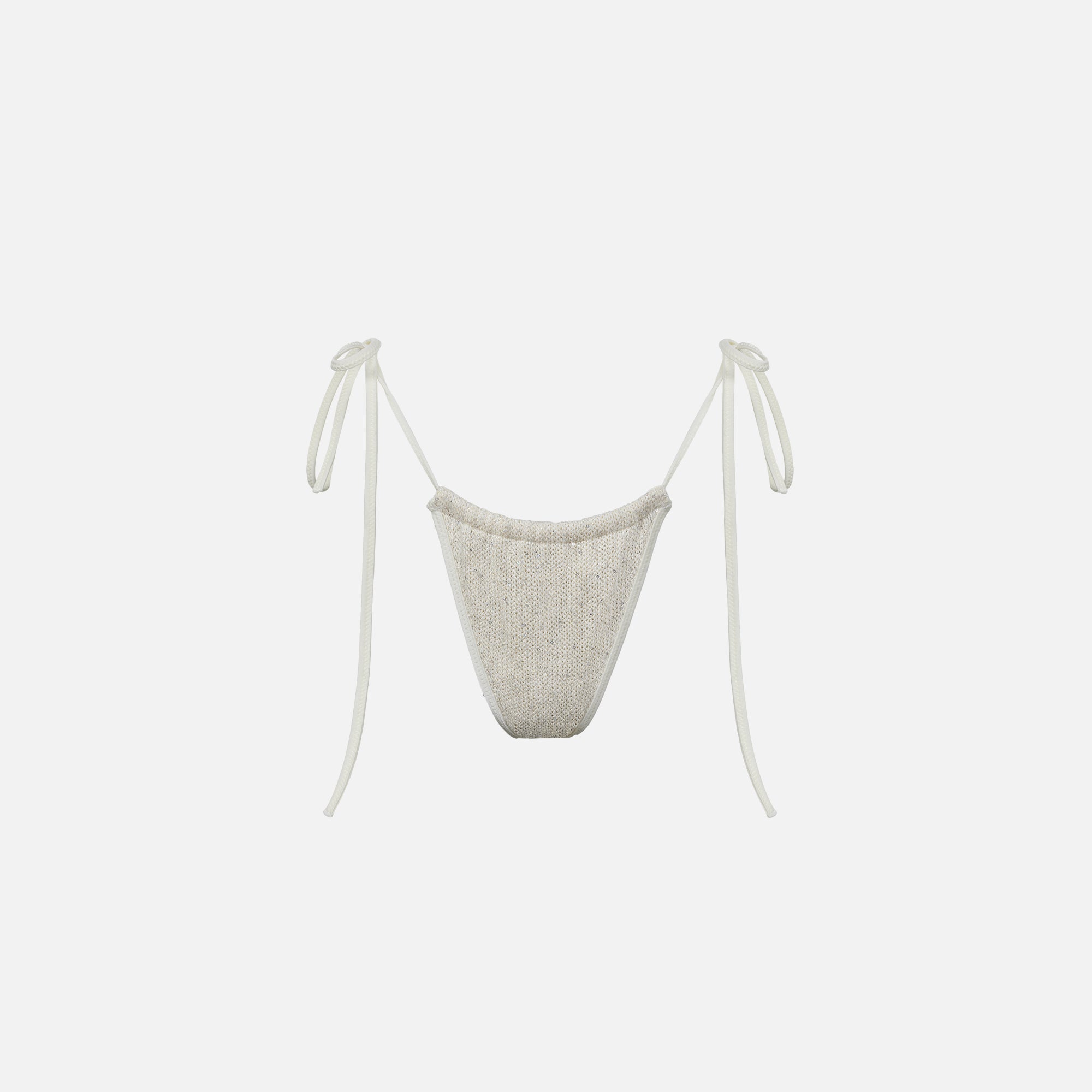 Asta Resort Lio Bikini Bottom - Ivory Sequin | Kith Ivory Sequin
