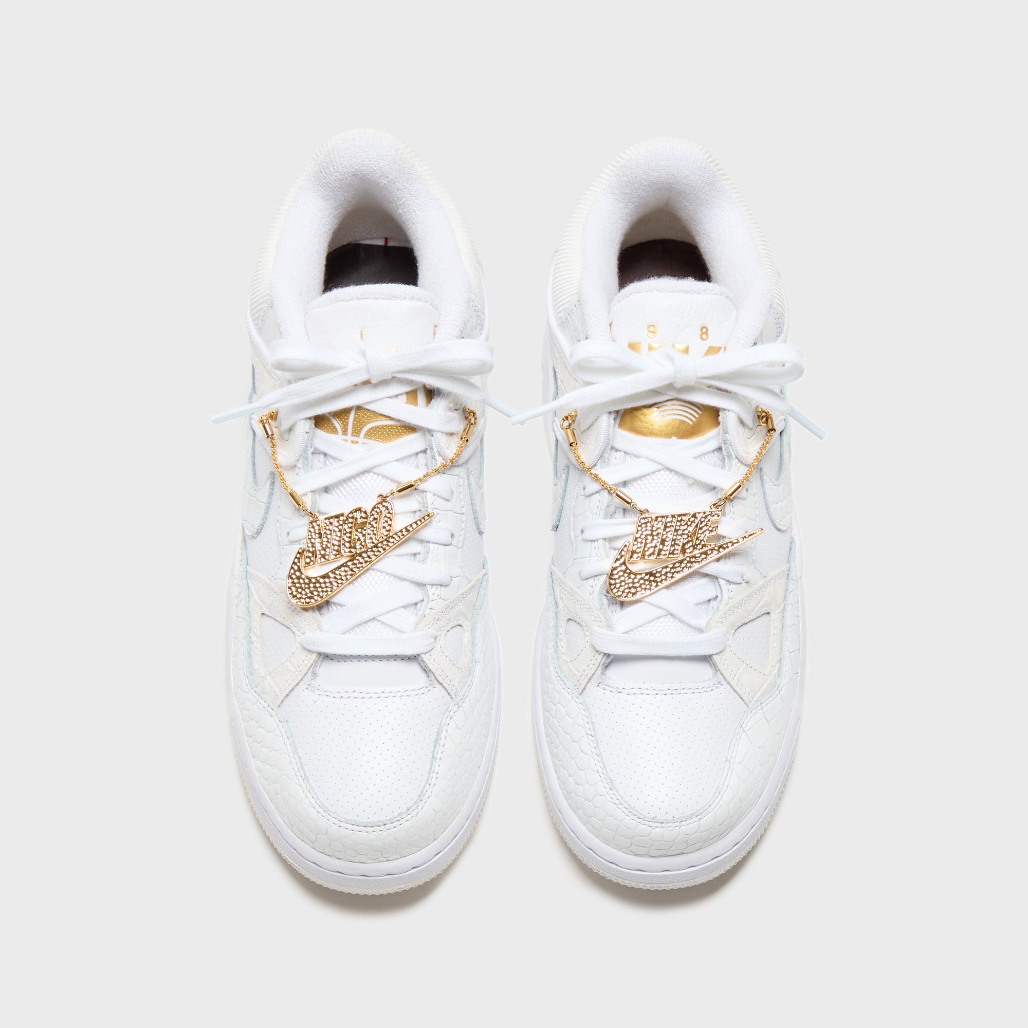 Nike x NIGO Air Force 3 Low - White / Metallic Gold / White / Summit W | Kith White / Metallic Gold / White / Summit White
