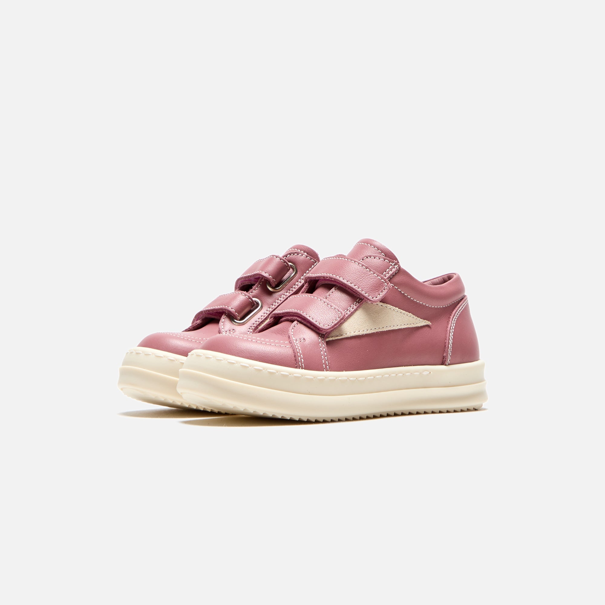 Rick Owens Kids Vintage Sneakers - Scarpe In Pelle / Thulian / Milk | Kith Scarpe In Pelle / Thulian / Milk