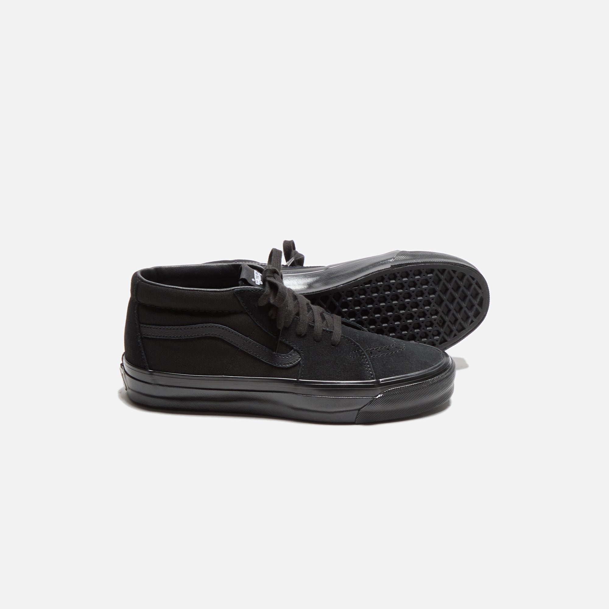 VANS SK8-Mid Reissue 83 LX - Black / Black | Kith Black / Black