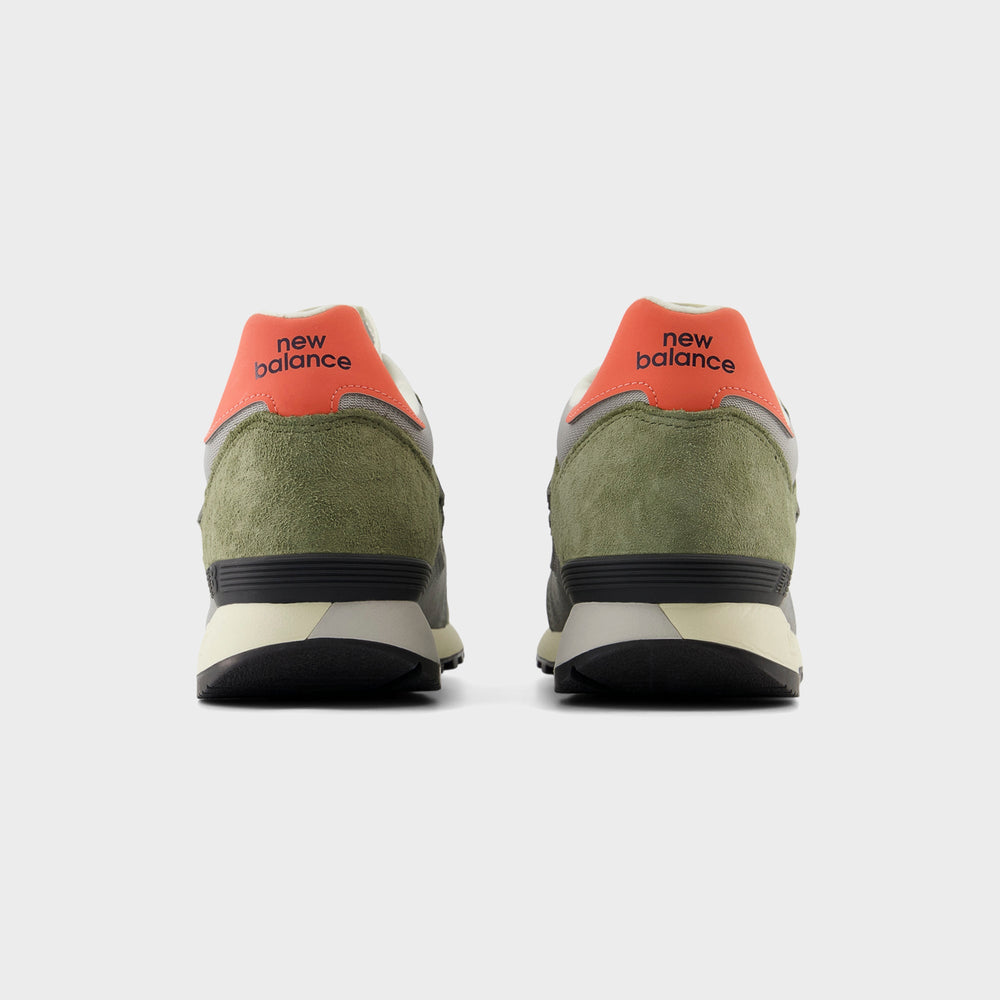New Balance 475 - Dark Olivine / Raincloud / Drift Red | Kith Dark Olivine / Raincloud / Drift Red