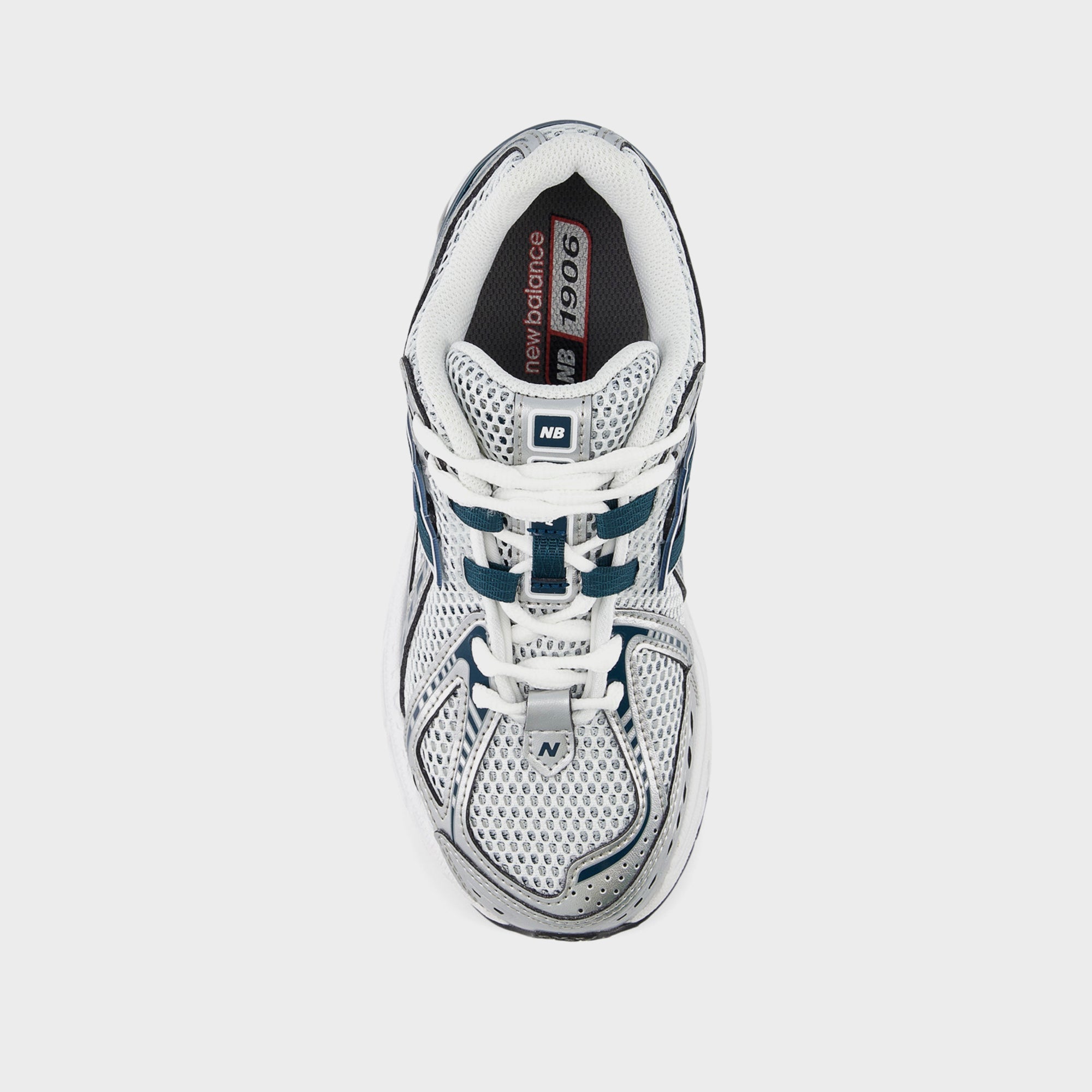 New Balance GS 1906R Hook & Loop - Silver Metallic / Deep Ocean | Kith Silver Metallic / Deep Ocean