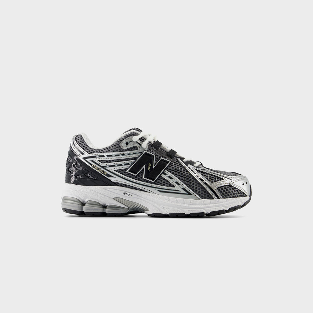 New Balance GS 1906R Hook & Loop - Silver Metalic / Black | Kith Silver Metalic / Black