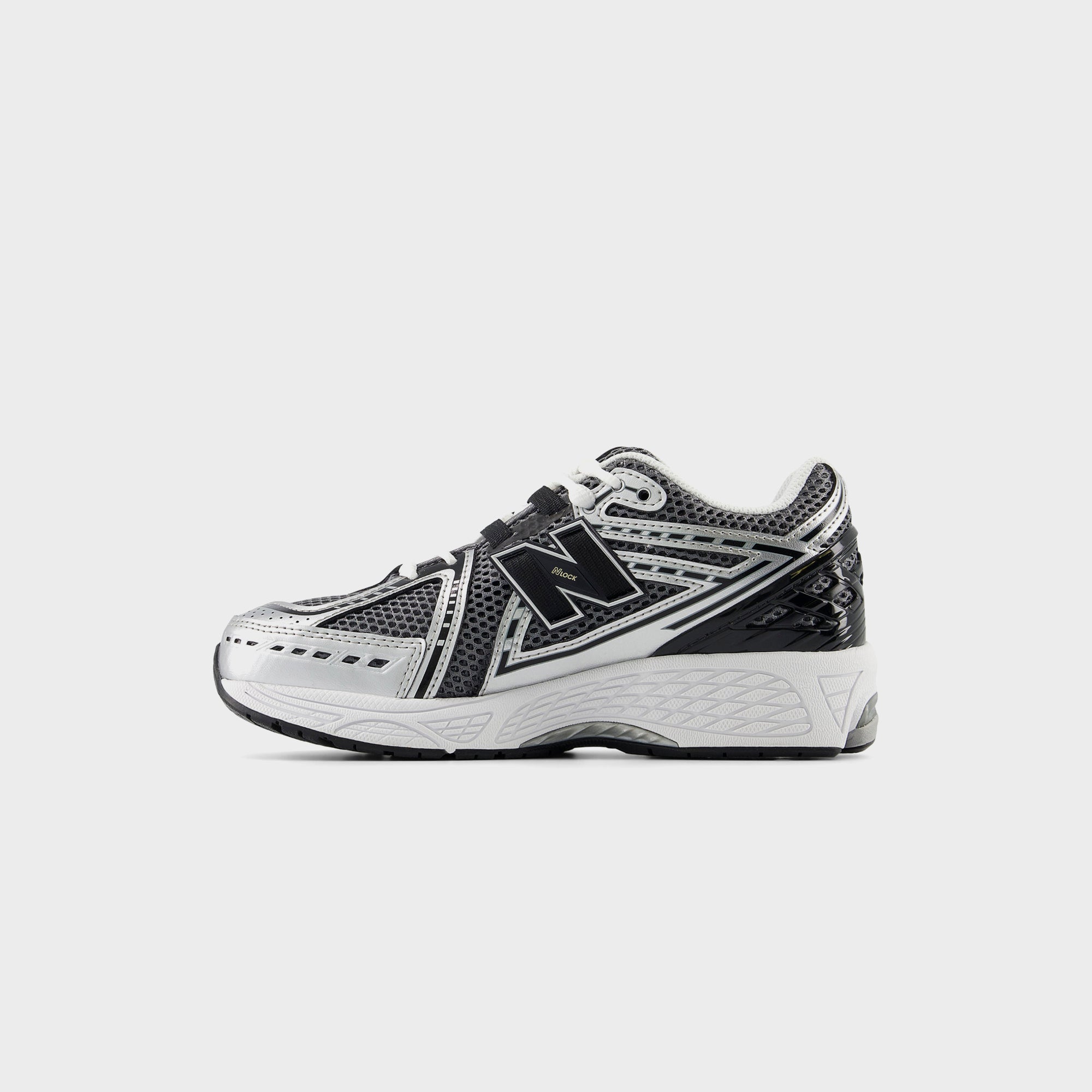 New Balance GS 1906R Hook & Loop - Silver Metalic / Black | Kith Silver Metalic / Black