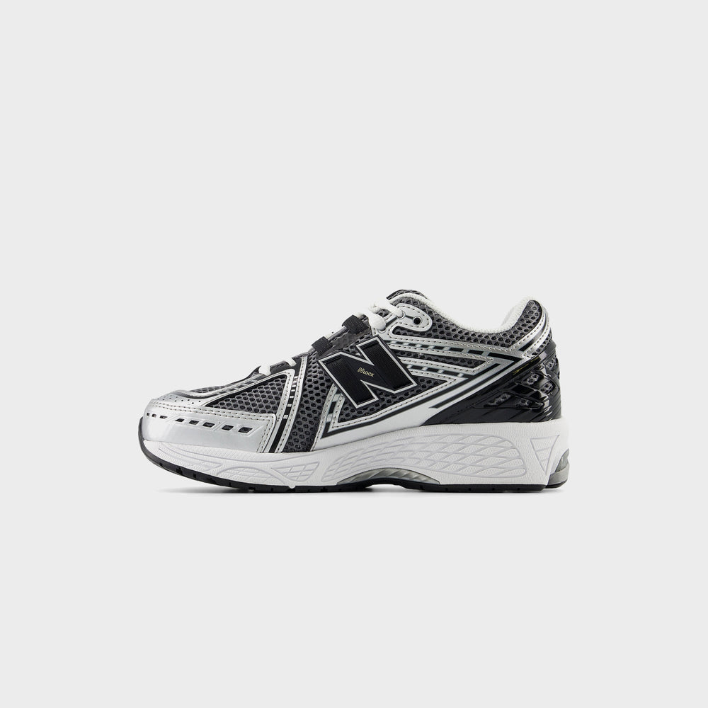 New Balance GS 1906R Hook & Loop - Silver Metalic / Black | Kith Silver Metalic / Black