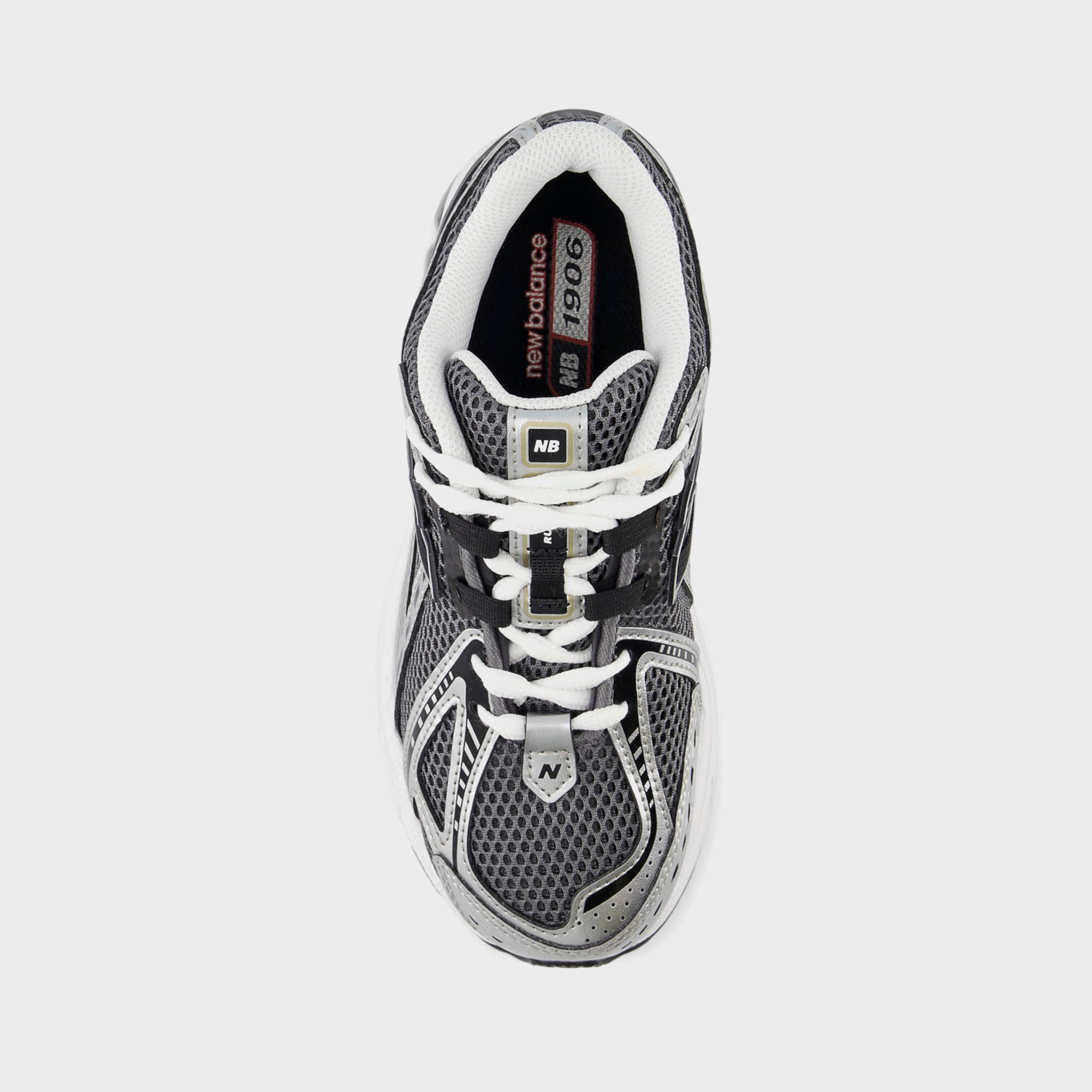 New Balance GS 1906R Hook & Loop - Silver Metalic / Black | Kith Silver Metalic / Black