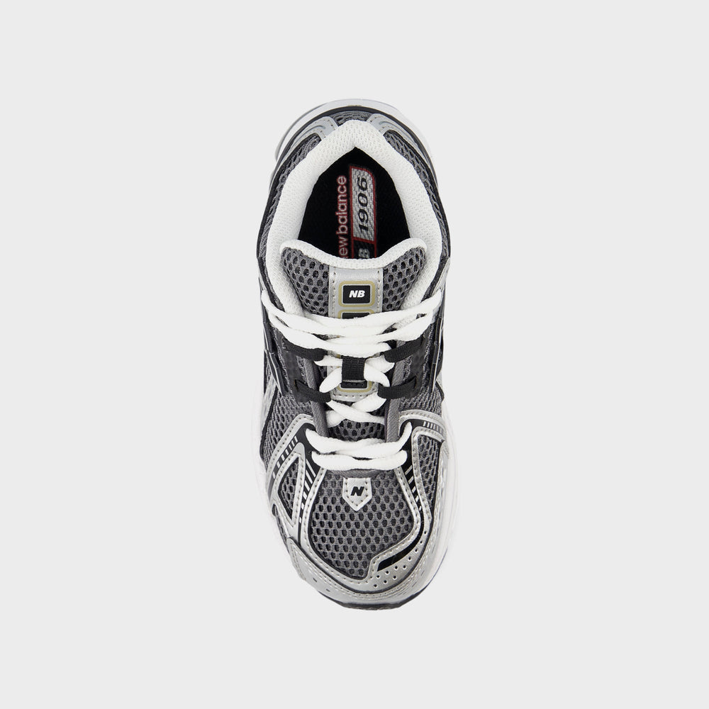New Balance PS 1906R Hook & Loop - Silver Metallic / Black | Kith Silver Metallic / Black