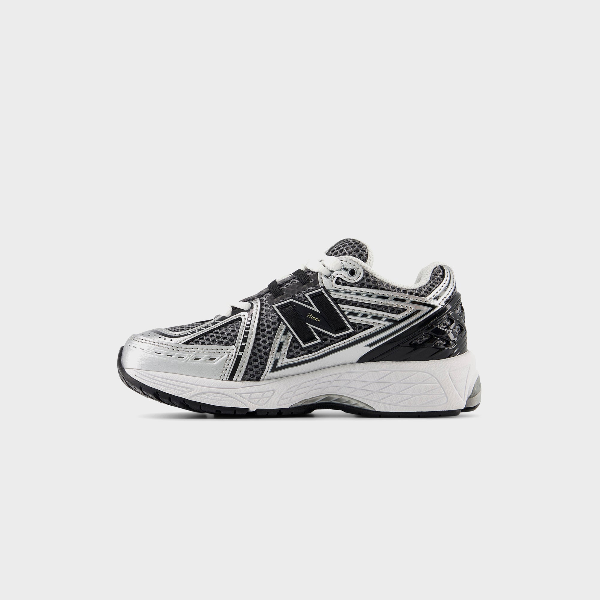 New Balance PS 1906R Hook & Loop - Silver Metallic / Black | Kith Silver Metallic / Black