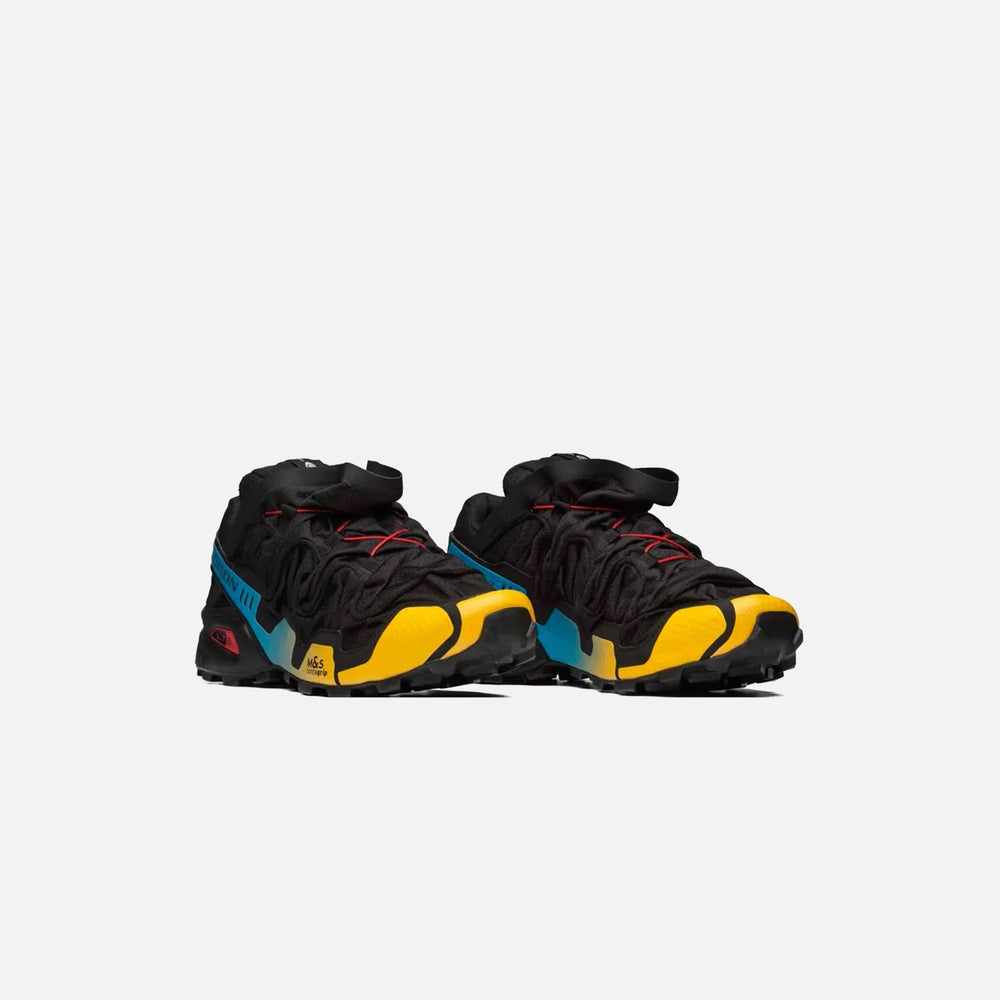 Salomon x Y/Project Speedcross 3 - Black / Lemon/ Transcend Blue | Kith Black / Lemon/ Transcend Blue