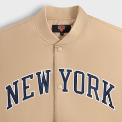 Kith for the New York Knicks Wings Satin Bomber Jacket - Stock | Kith Stock