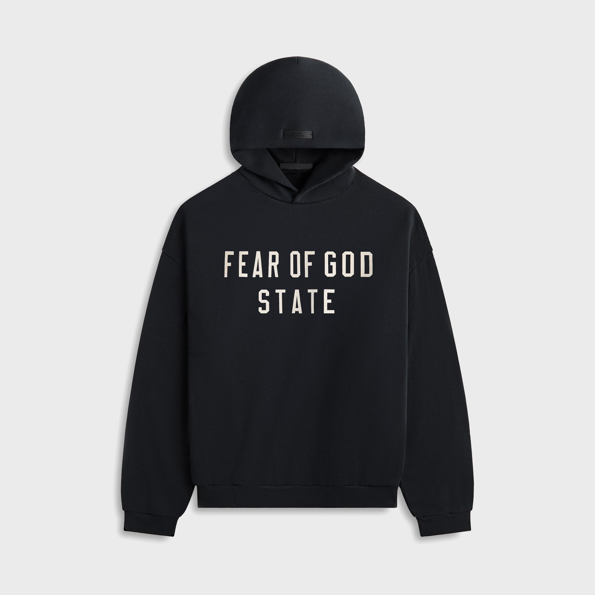 Essentials Heavy Fleece Hoodie - Black | Kith Black