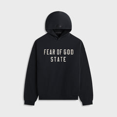 Essentials Heavy Fleece Hoodie - Black | Kith Black