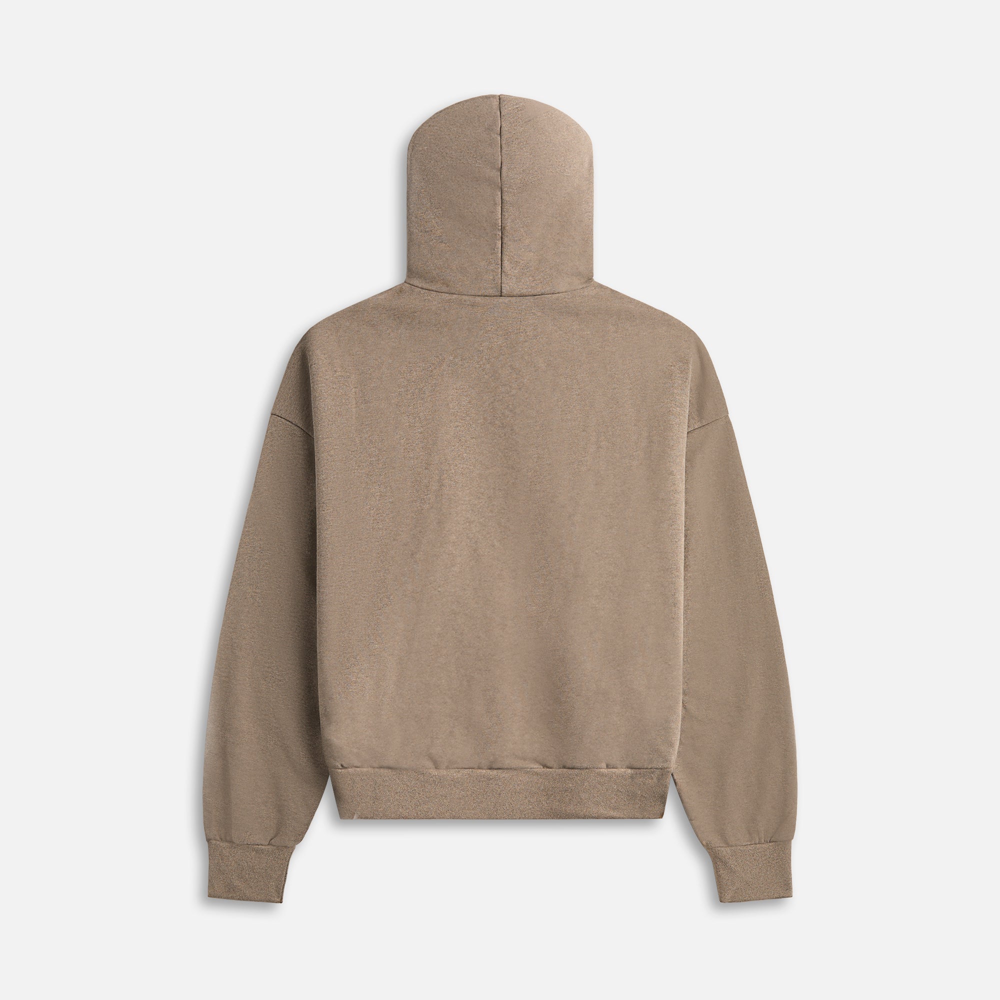 Essentials Heavy Fleece Vintage Shrunken Hoodie - Heather Gray | Kith Heather Gray