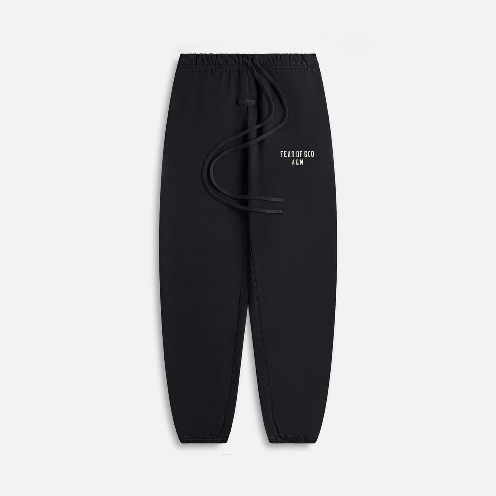 Essentials Heavy Fleece Essentials Sweatpant - Black | Kith Black