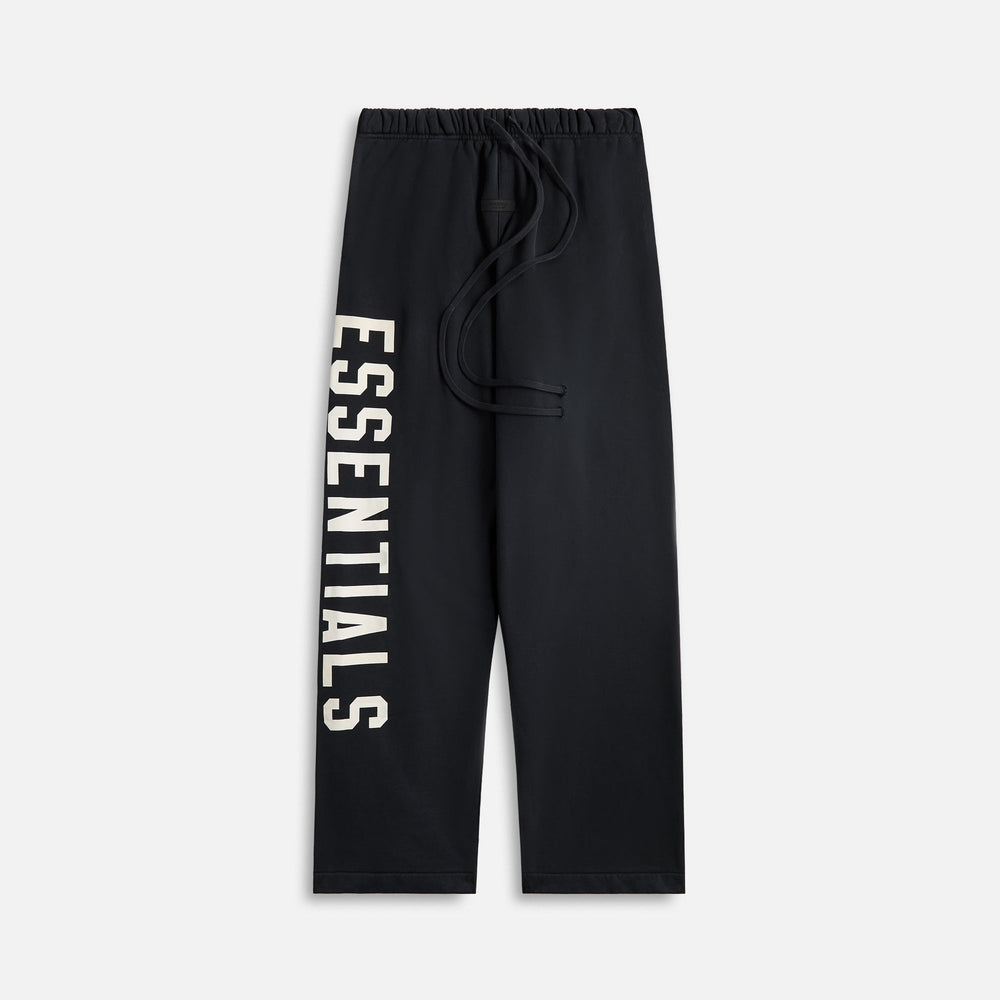 Essential Heavy Fleece Relaxed Sweatpant - Black | Kith Black