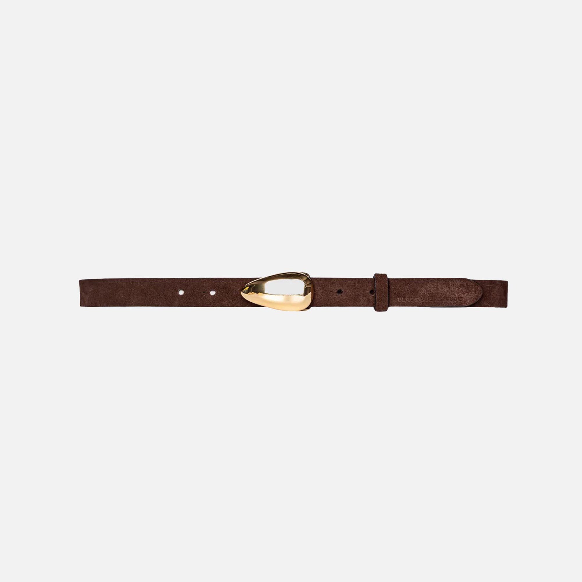 Black Suede Studio Bean Belt - Brown Suede | Kith Brown Suede