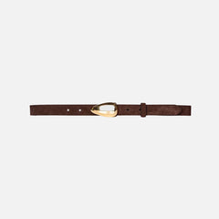 Black Suede Studio Bean Belt - Brown Suede | Kith Brown Suede