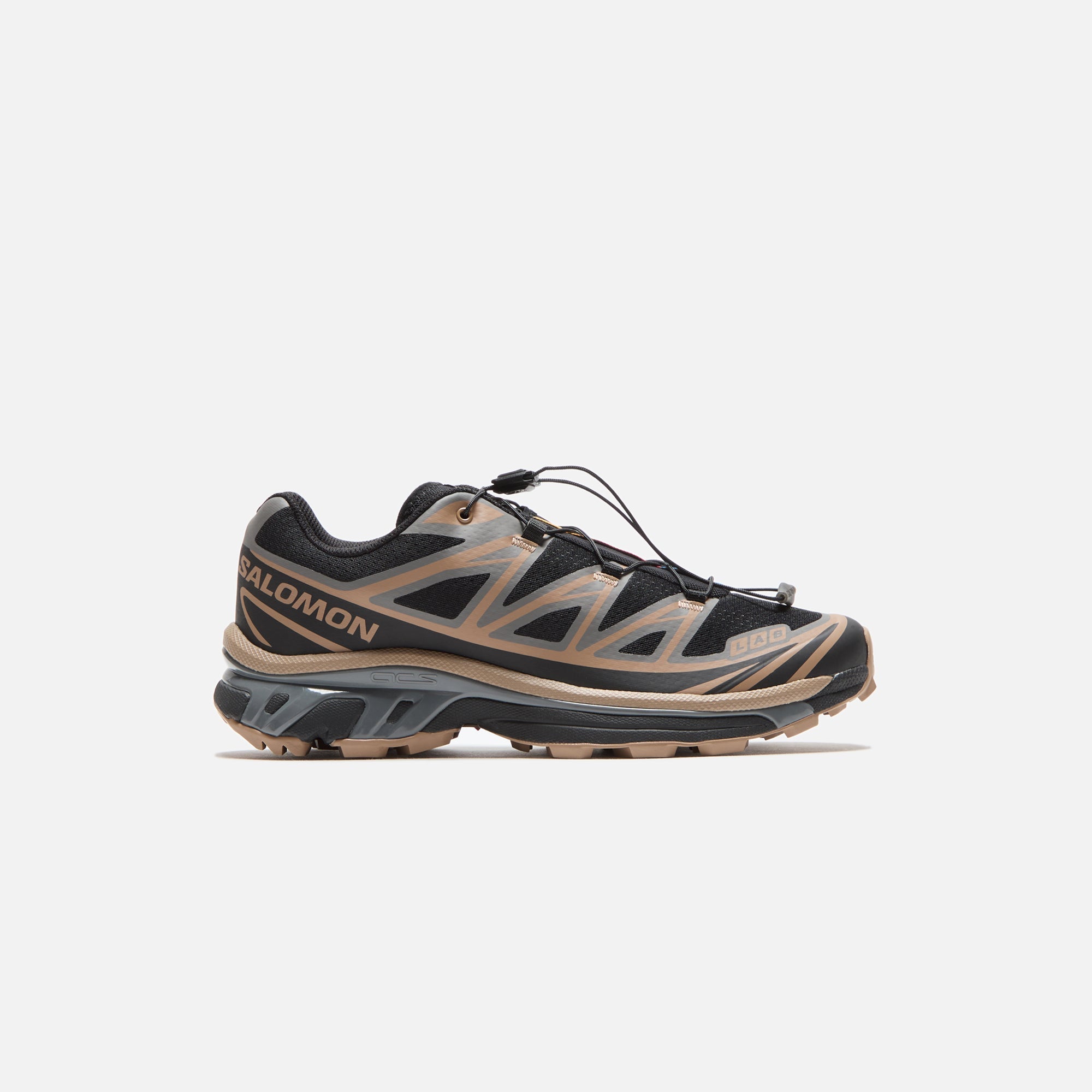 Salomon XT-6 - Black / Portabella / Pewter | Kith Black / Portabella / Pewter