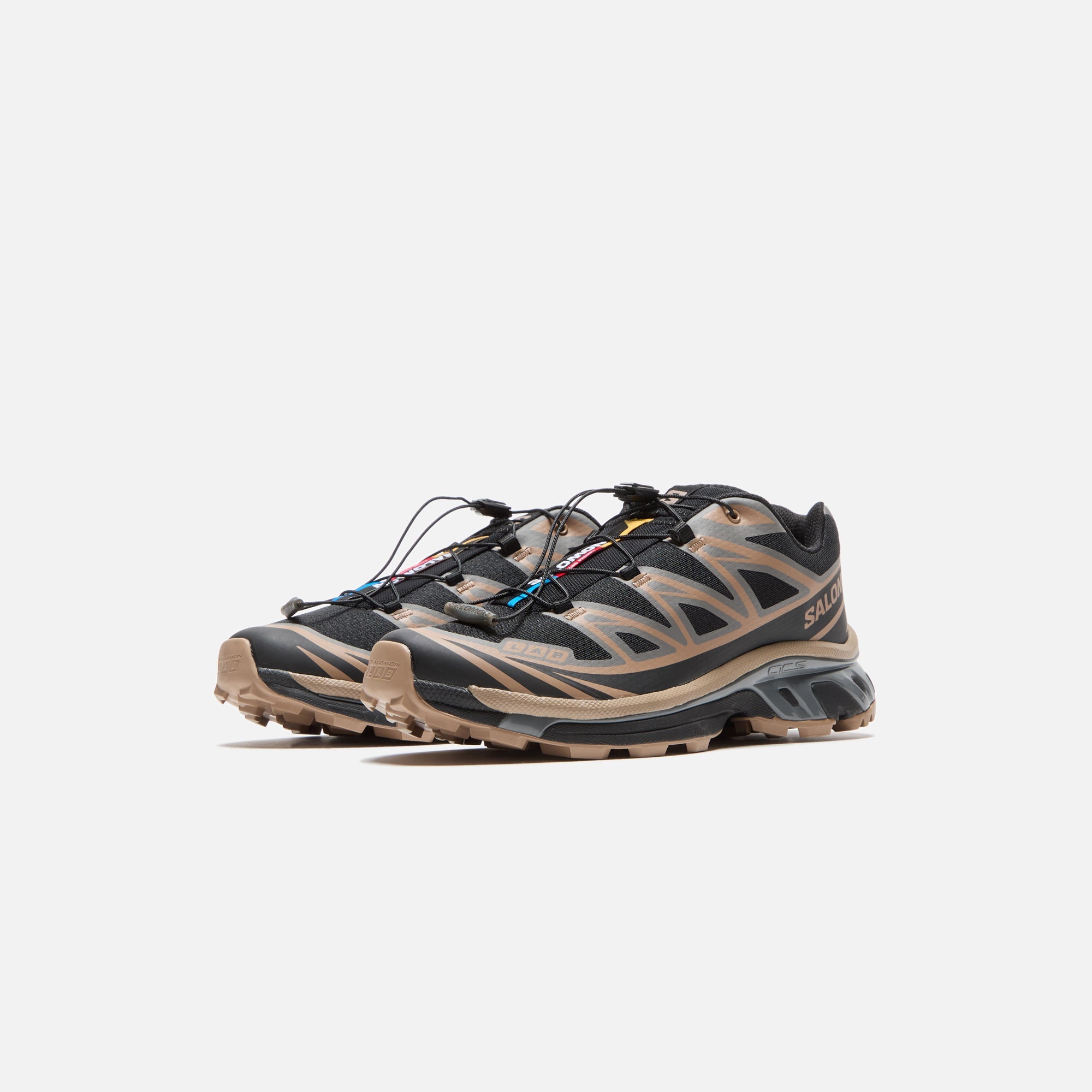 Salomon XT-6 - Black / Portabella / Pewter | Kith Black / Portabella / Pewter