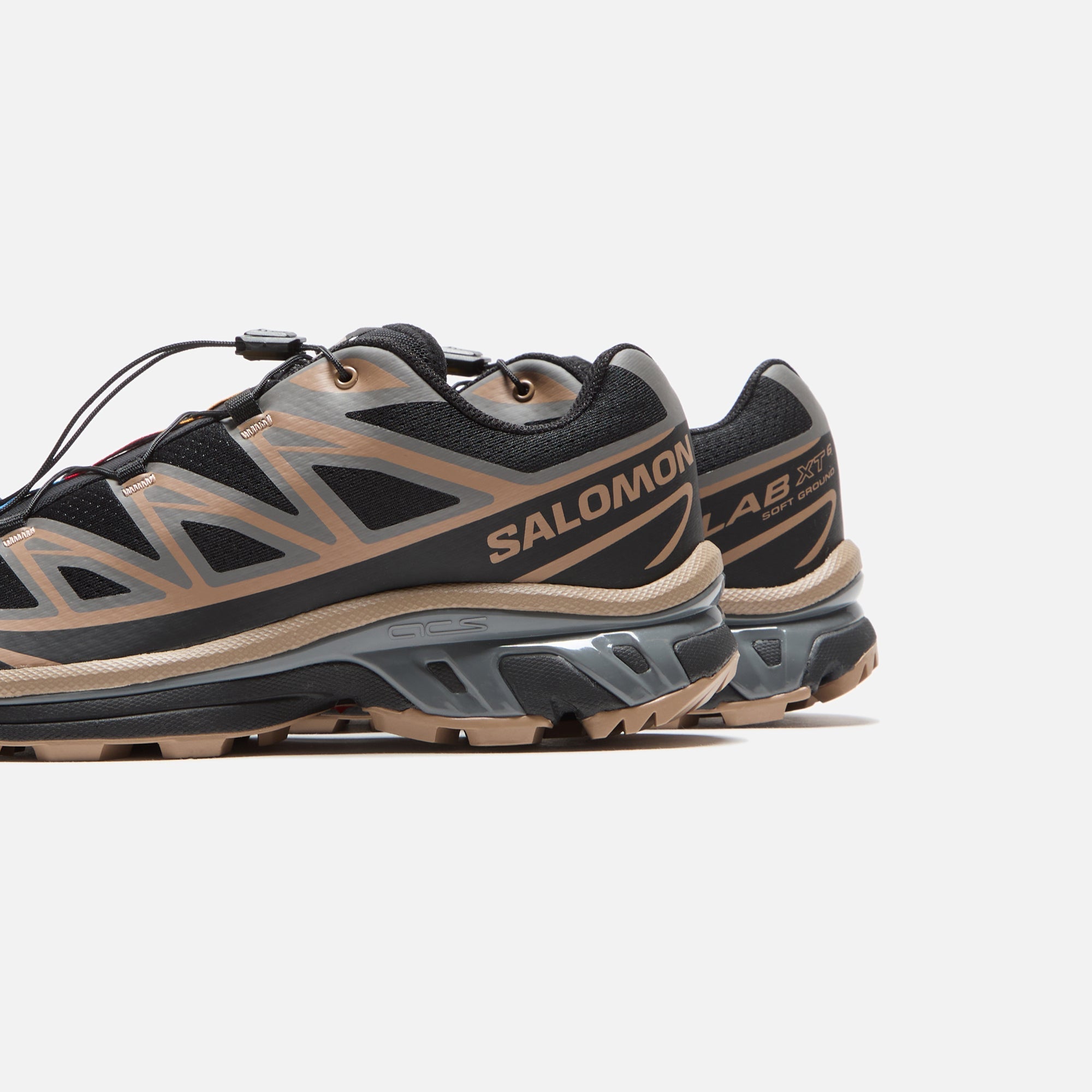 Salomon XT-6 - Black / Portabella / Pewter | Kith Black / Portabella / Pewter