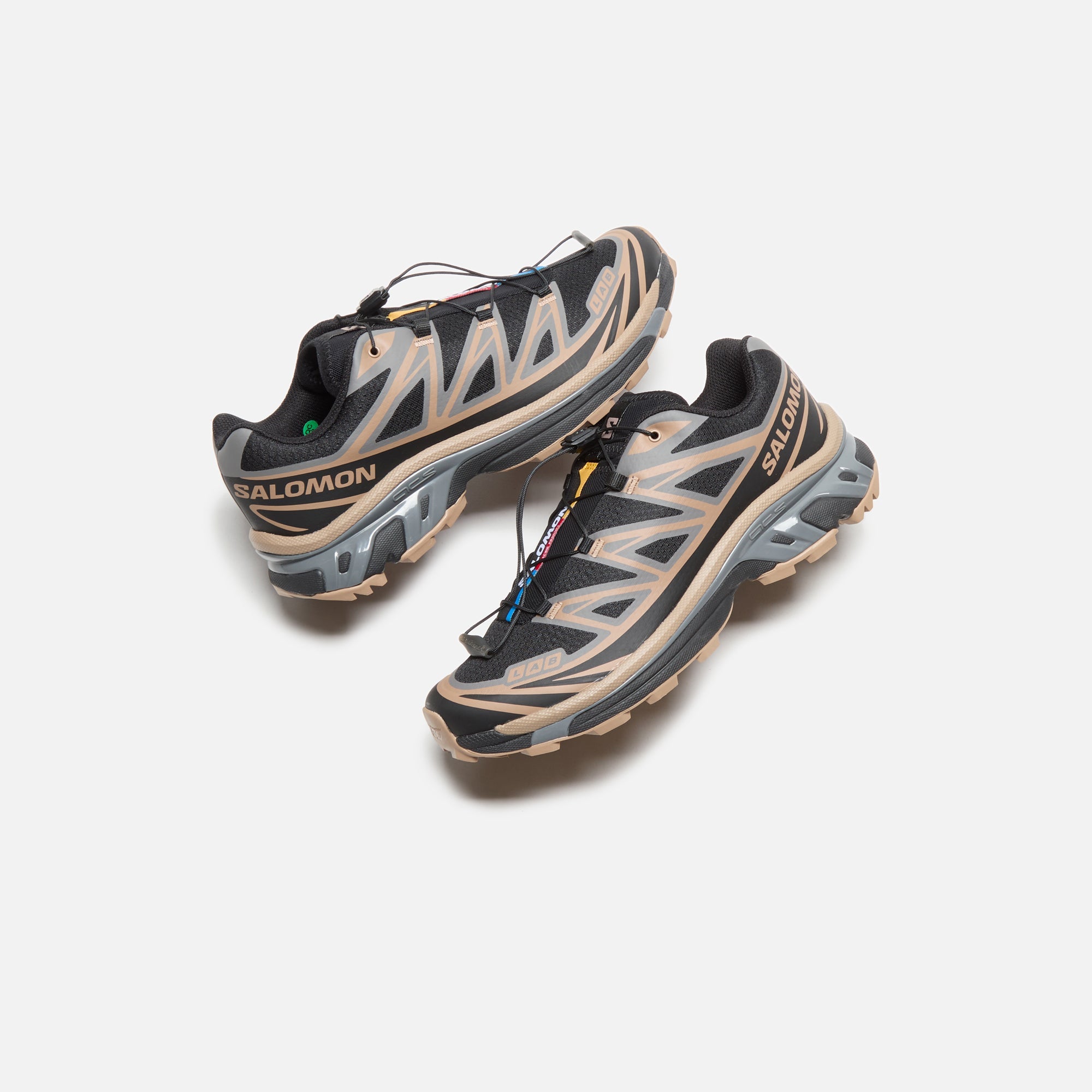 Salomon XT-6 - Black / Portabella / Pewter | Kith Black / Portabella / Pewter