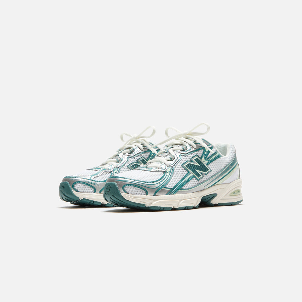 New Balance 740 - White / Marsh Green / Sea Salt | Kith White / Marsh Green / Sea Salt