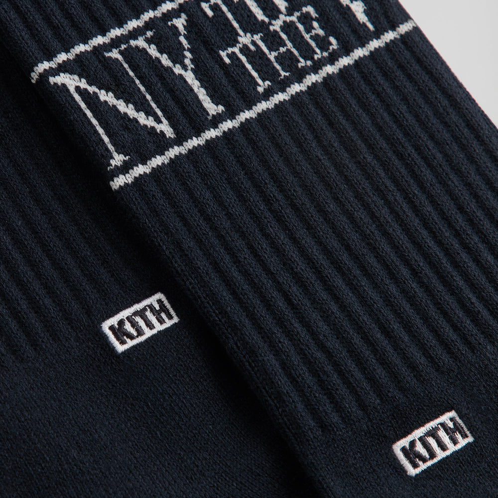 Kith NY to the World Crew Socks - Nocturnal | Kith Nocturnal