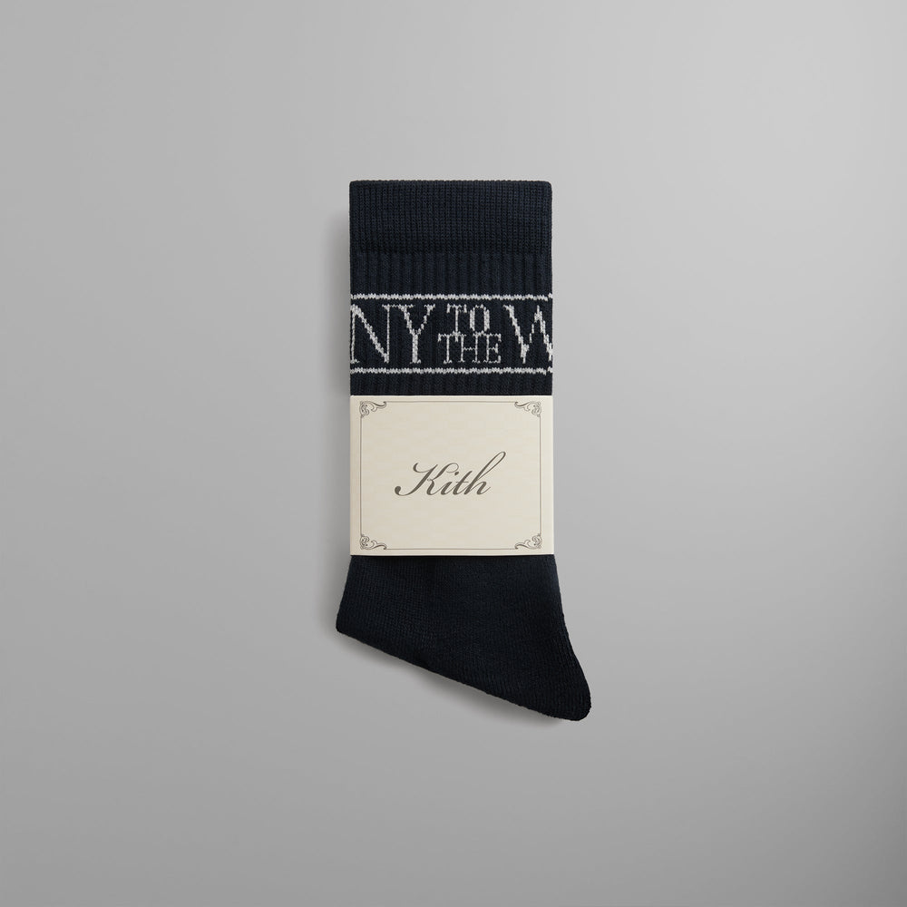 Kith NY to the World Crew Socks - Nocturnal | Kith Nocturnal
