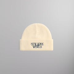 Kith NY to the World Mia Beanie - Sandrift | Kith Sandrift