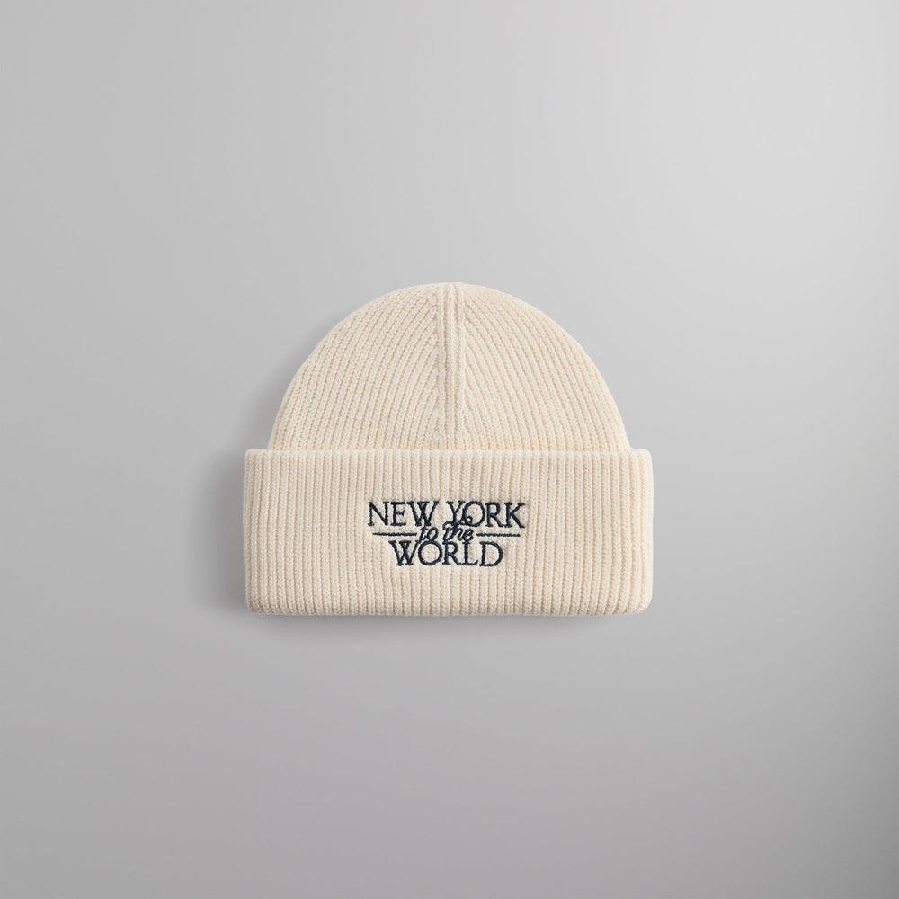 Kith NY to the World Mia Beanie - Sandrift | Kith Sandrift
