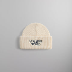 Kith NY to the World Mia Beanie - Sandrift | Kith Sandrift