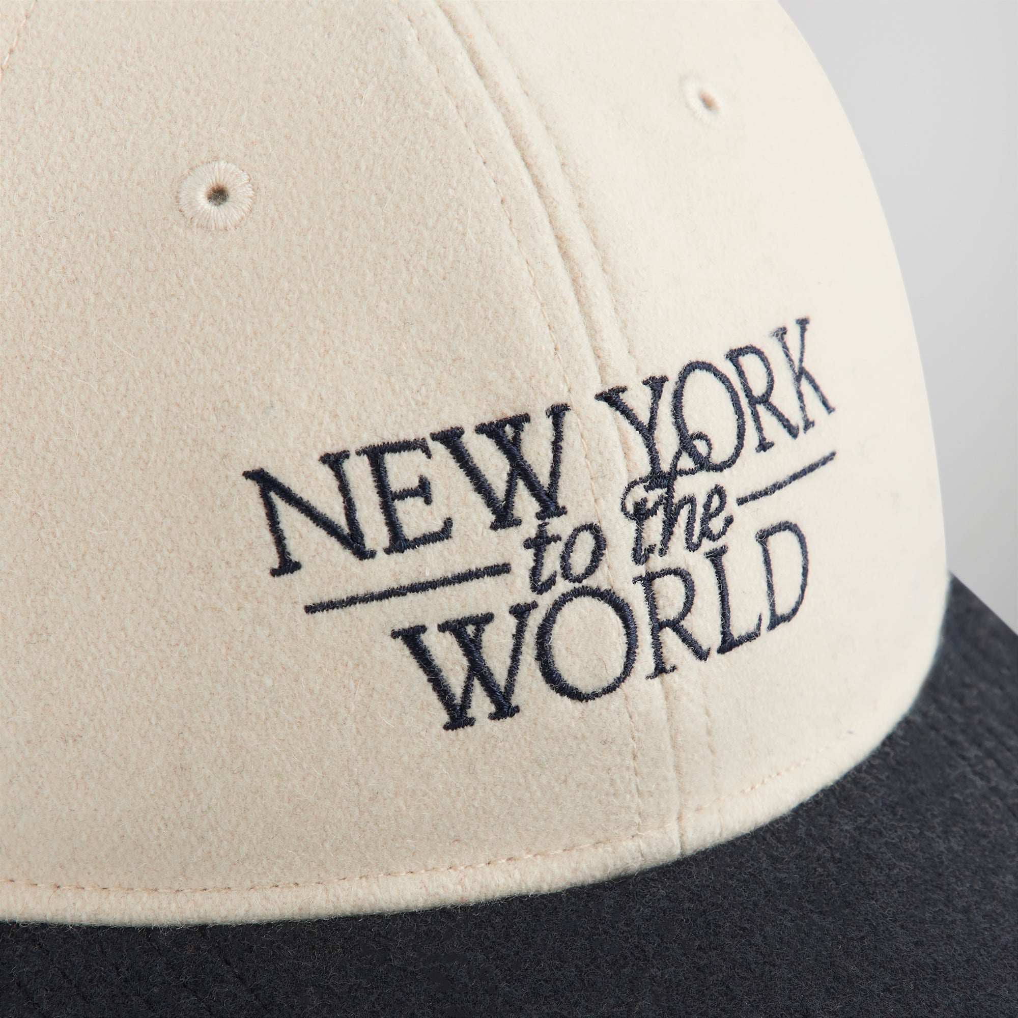 Kith & '47 NY to the World Franchise LS Cap - Sandrift | Kith Sandrift
