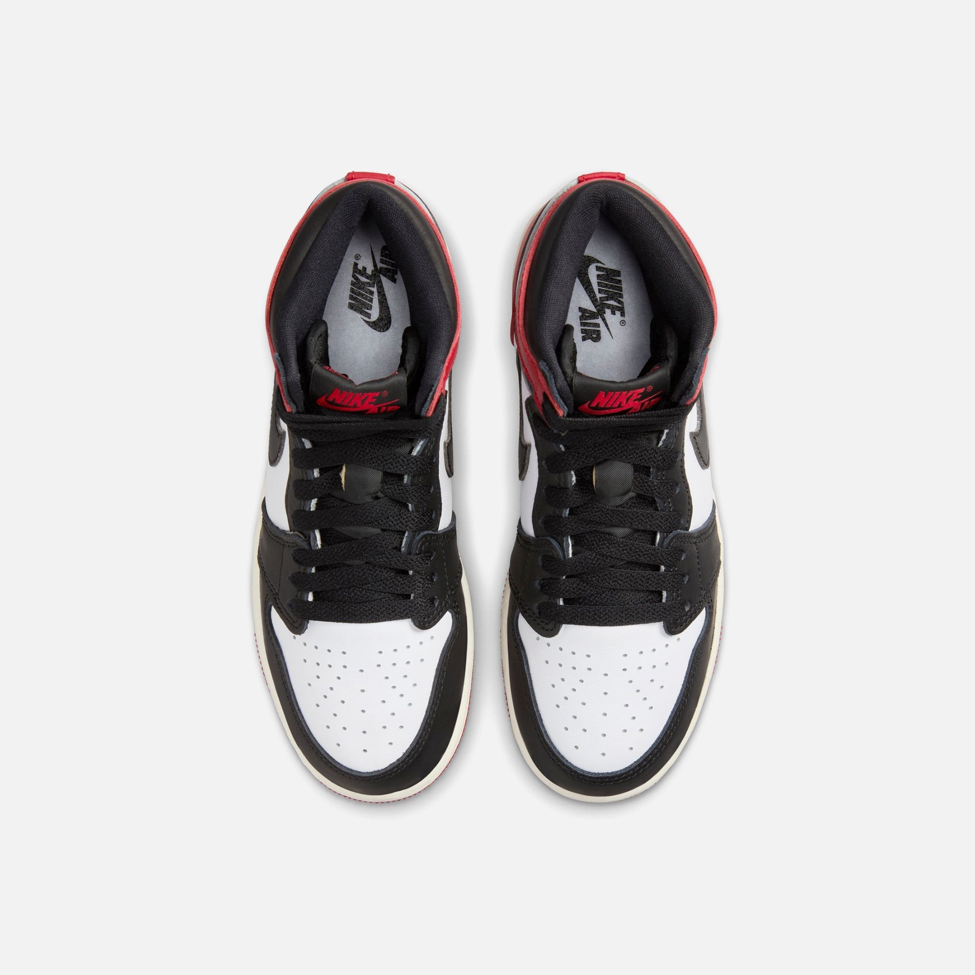 Jordan GS Air Jordan 1 Retro High OG - Black / Black / Varsity Red / W | Kith Black / Black / Varsity Red / White