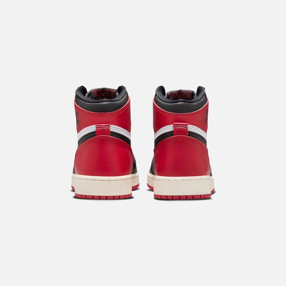 Jordan GS Air Jordan 1 Retro High OG - Black / Black / Varsity Red / W | Kith Black / Black / Varsity Red / White