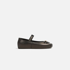 Melissa Mini Sophie Ballet Flat - Metallic Black | Kith Metallic Black