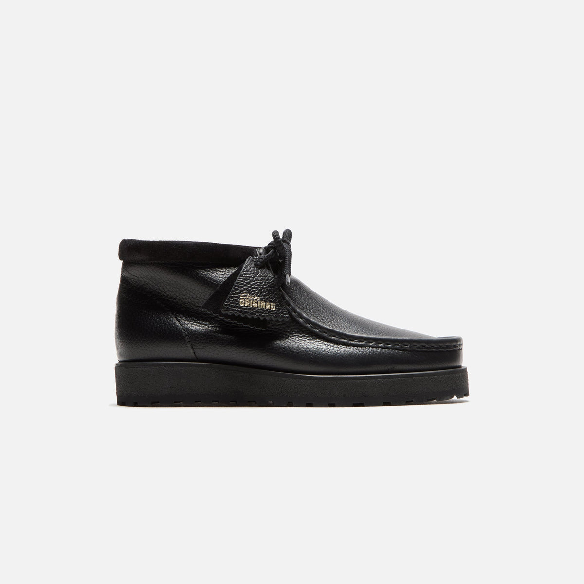 Clarks Wallabee Scout - Black Leather | Kith Black Leather
