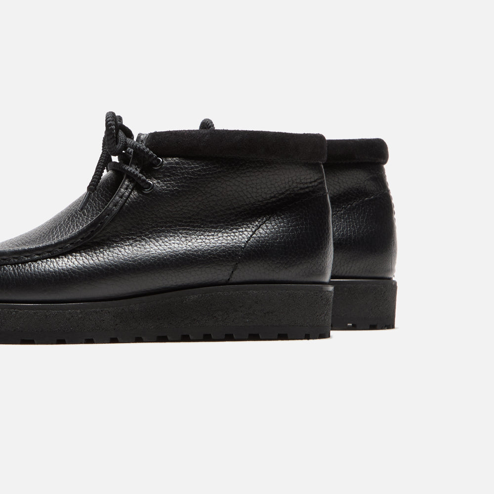Clarks Wallabee Scout - Black Leather | Kith Black Leather
