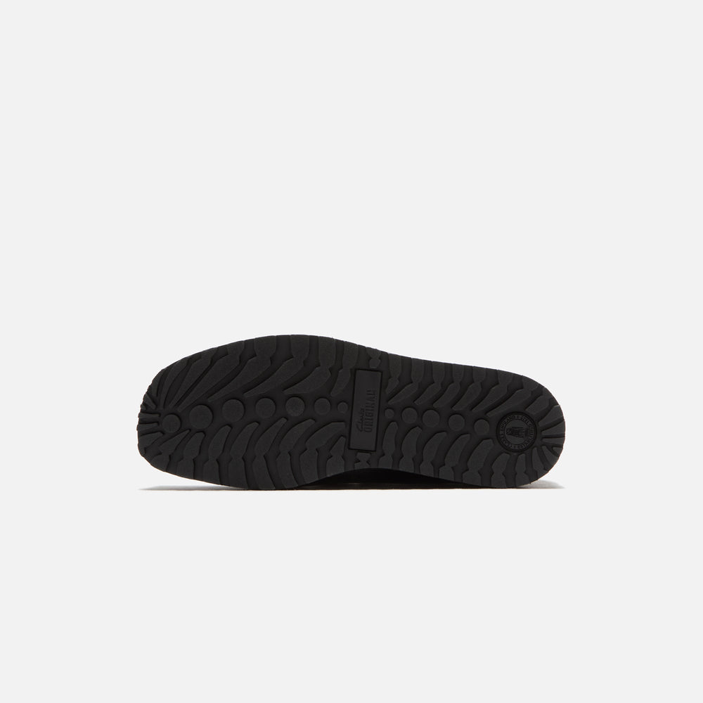 Clarks Wallabee Scout - Black Leather | Kith Black Leather