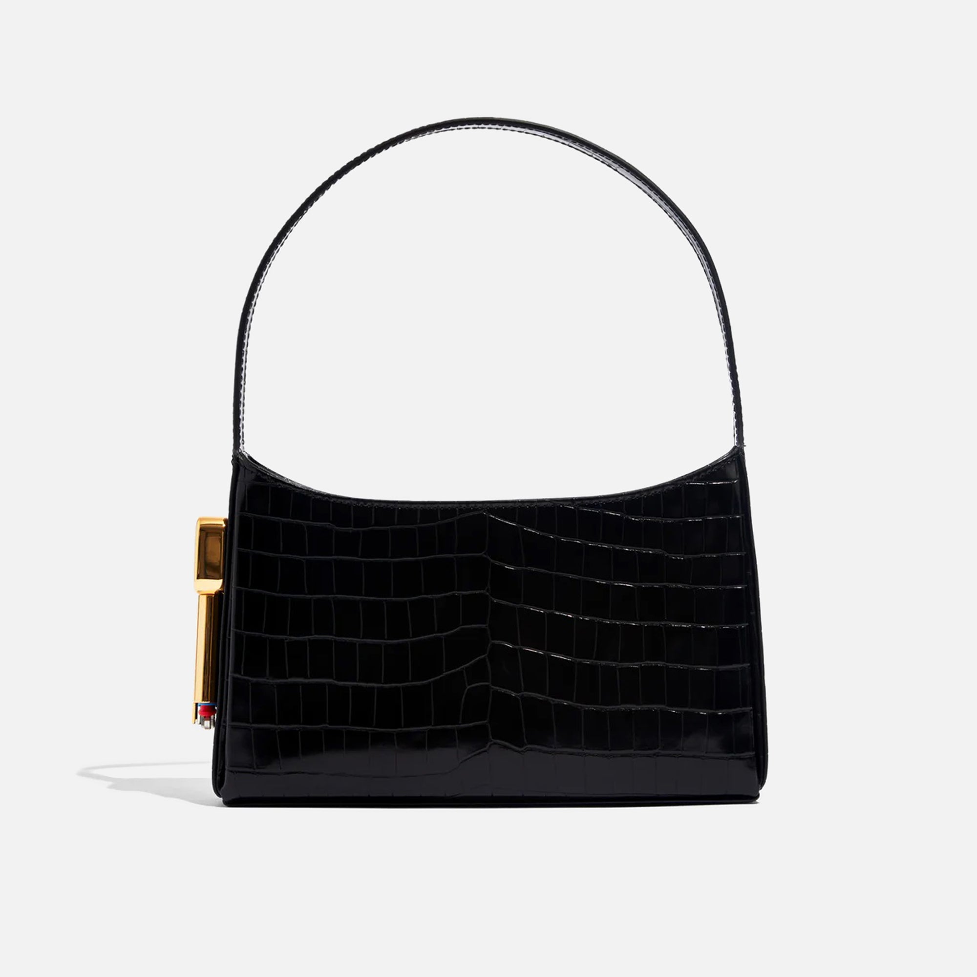 Edie Parker Burn Shoulder Bag - Black Croc | Kith Black Croc