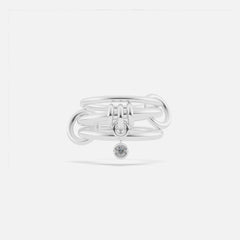 Spinelli Kilcollin Piera Silver Sapphire Rings - Silver | Kith Silver