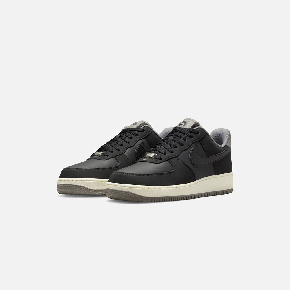 Nike Air Force 1 '07 LV8 - Black / Flat Pewter / Coconut Milk | Kith Black / Flat Pewter / Coconut Milk
