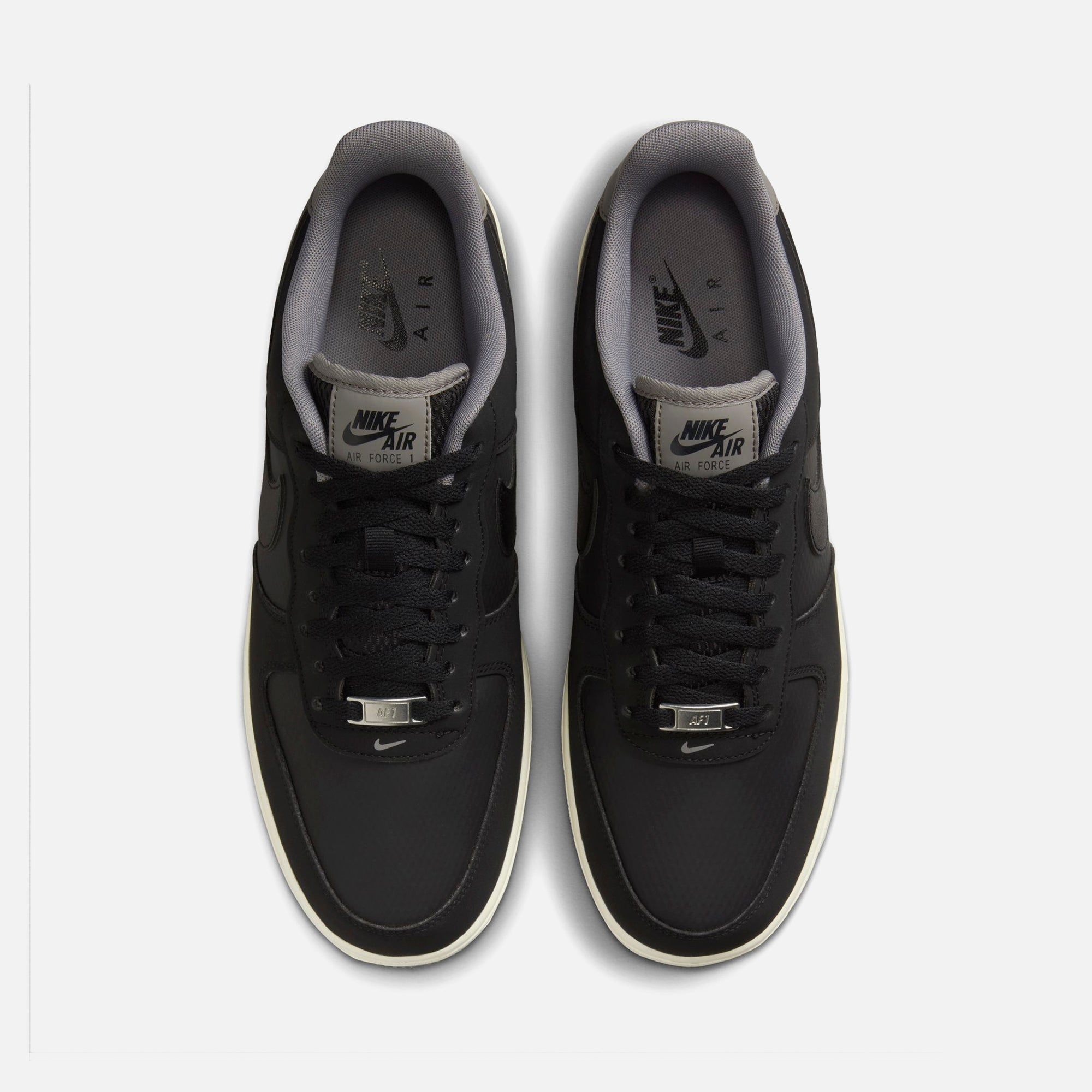 Nike Air Force 1 '07 LV8 - Black / Flat Pewter / Coconut Milk | Kith Black / Flat Pewter / Coconut Milk