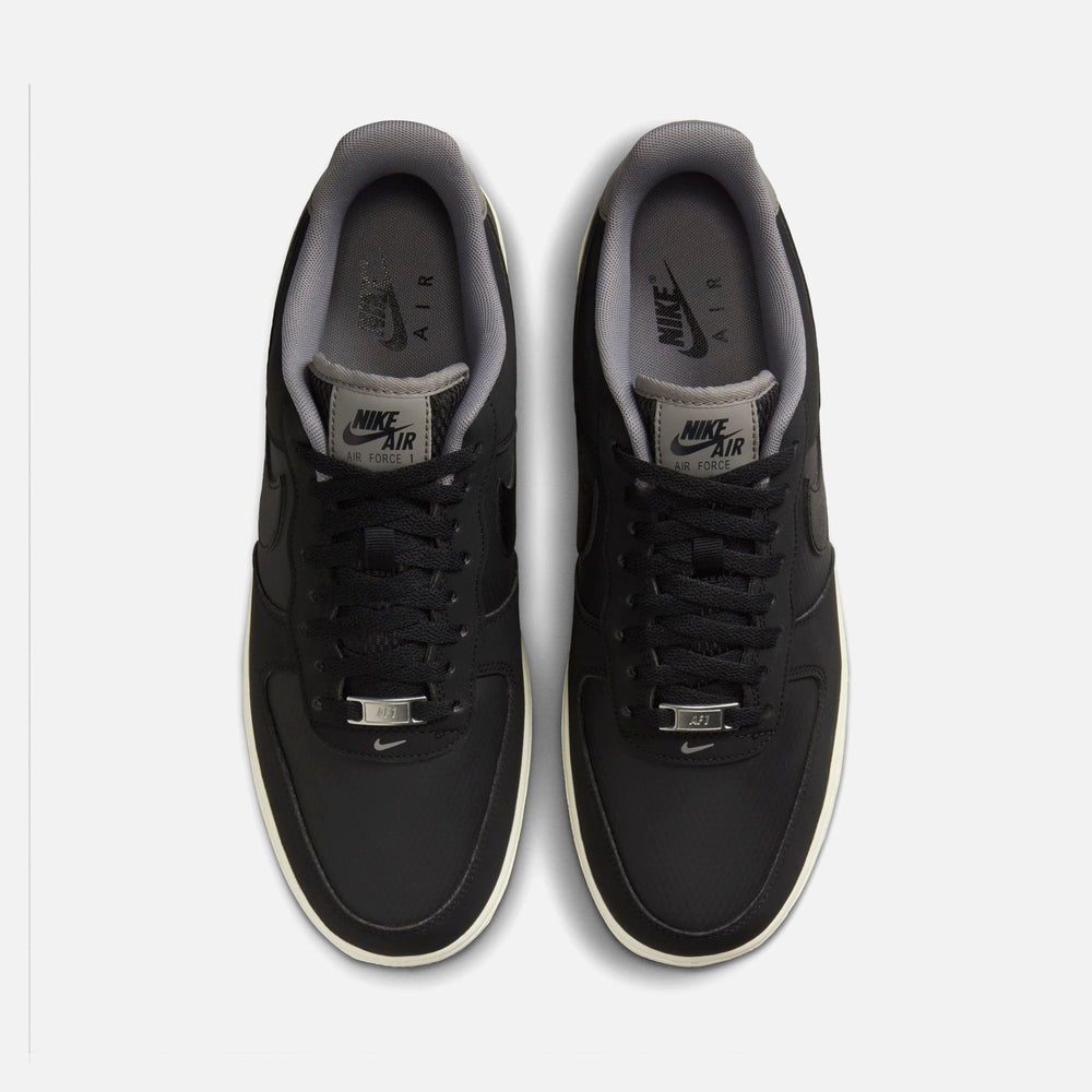 Nike Air Force 1 '07 LV8 - Black / Flat Pewter / Coconut Milk | Kith Black / Flat Pewter / Coconut Milk