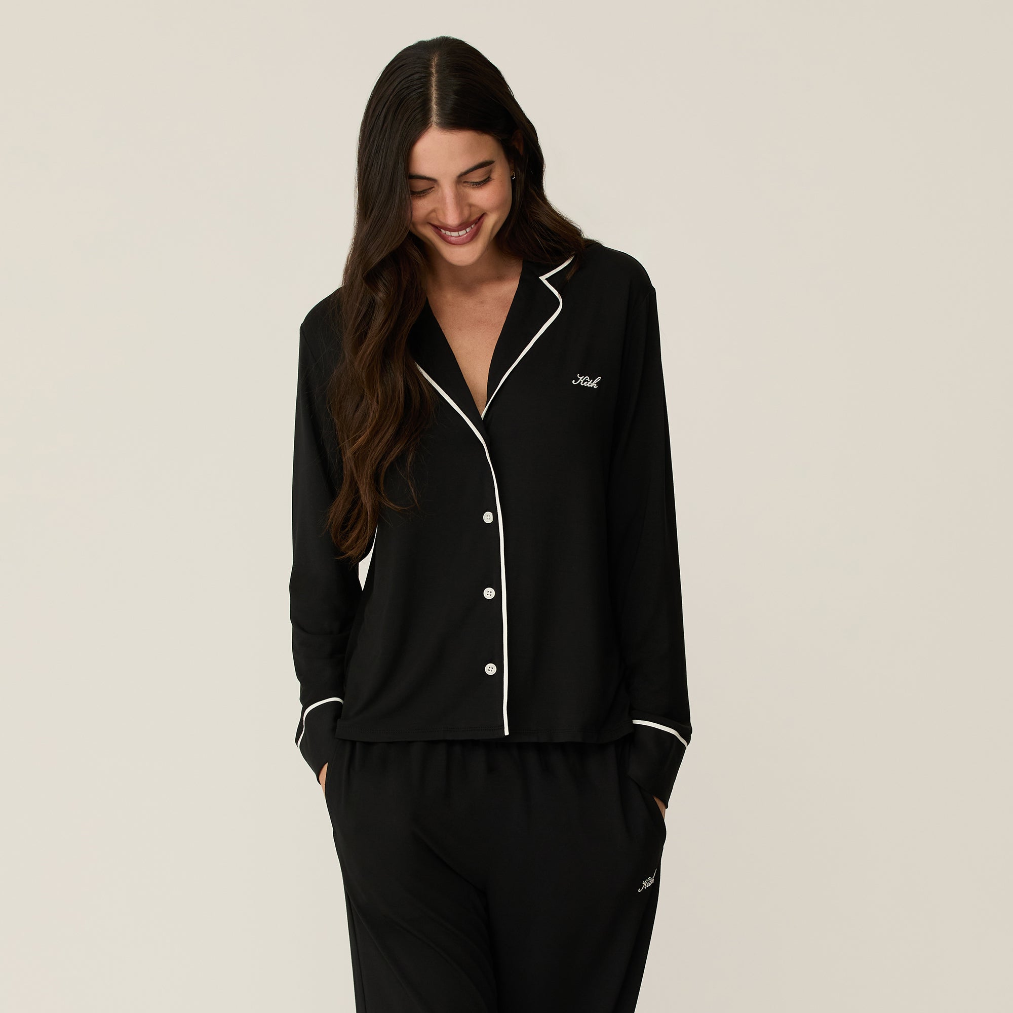Kith Women Pajama Set - Black | Kith Black