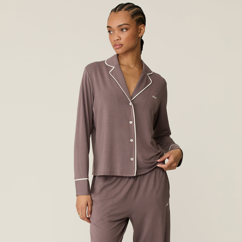 Kith Women Pajama Set - Aubergine | Kith Aubergine