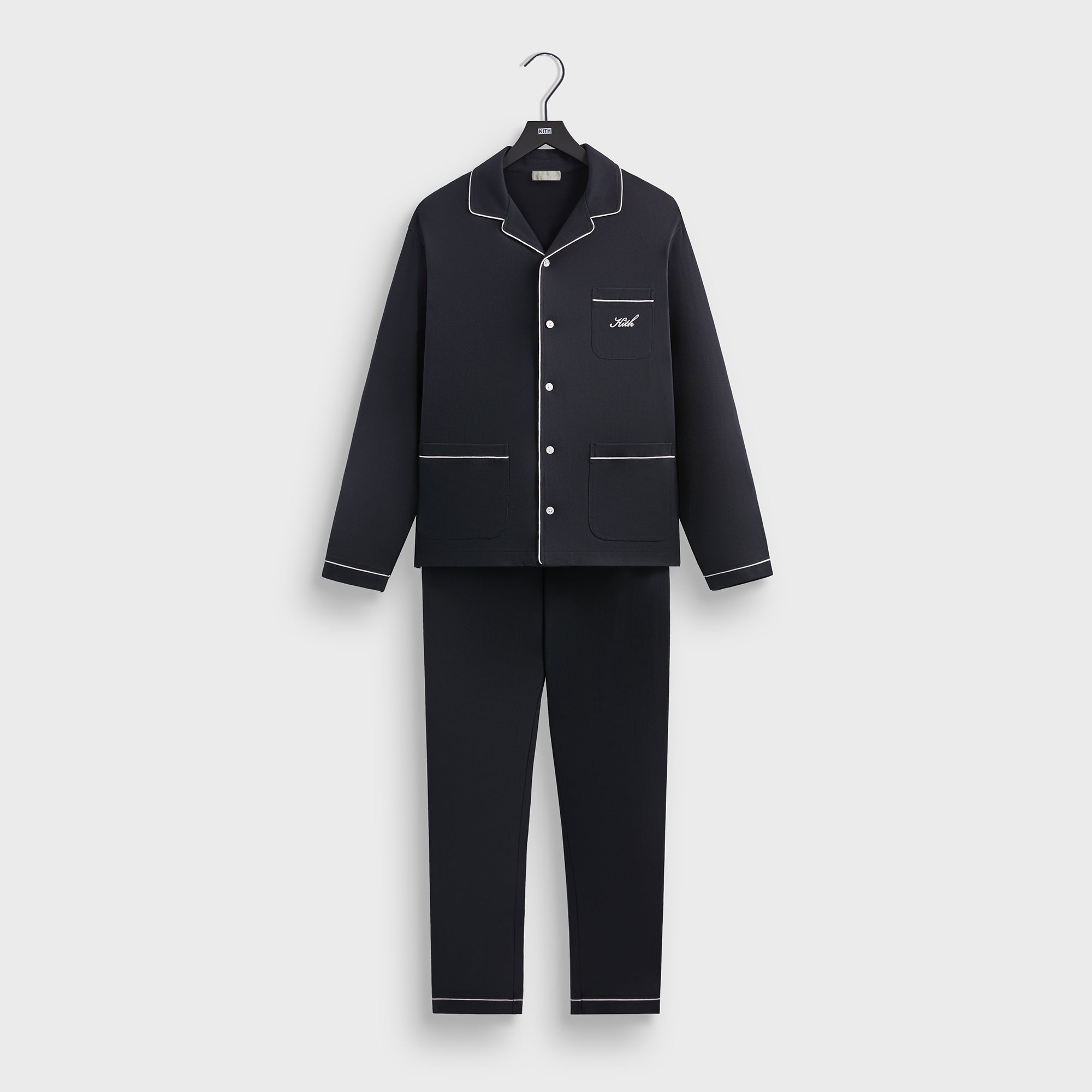 Kith Script Pajama Set - Black | Kith Black